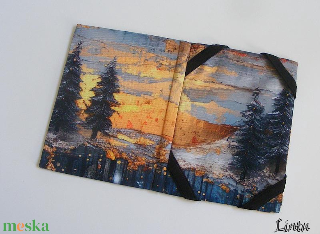 Színes erdő, vízhatlan ebook olvasó kemény tok - táska & tok - ebook & tablet tok - Meska.hu