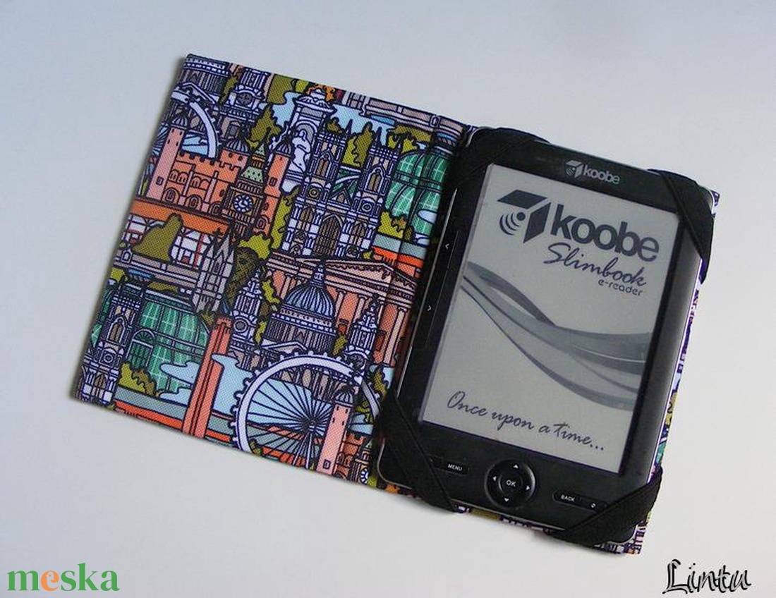 Budapest-London, vízhatlan anyagból készült ebook olvasó kemény tok - táska & tok - ebook & tablet tok - Meska.hu