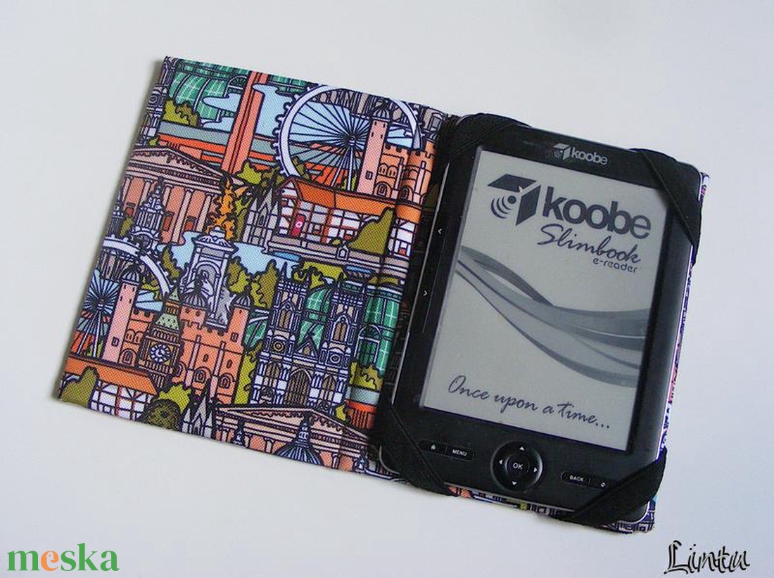 Olaszország-London, vízhatlan anyagból készült ebook olvasó kemény tok - táska & tok - ebook & tablet tok - Meska.hu
