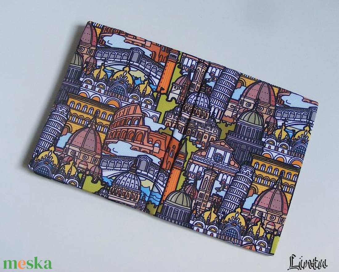 Olaszország-London, vízhatlan anyagból készült ebook olvasó kemény tok - táska & tok - ebook & tablet tok - Meska.hu