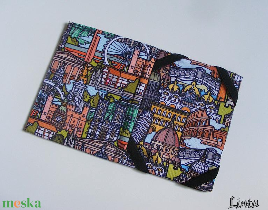 Olaszország-London, vízhatlan anyagból készült ebook olvasó kemény tok - táska & tok - ebook & tablet tok - Meska.hu