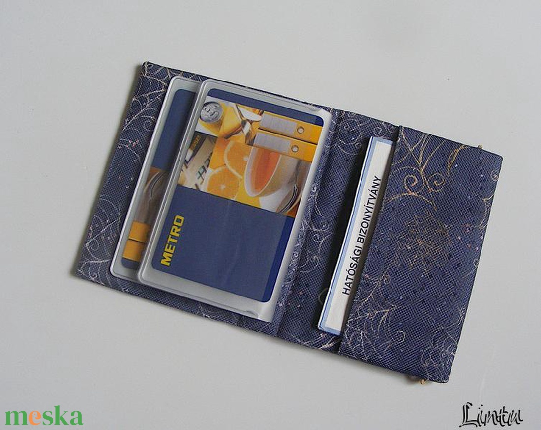 Stilizált pókháló, vízhatlan anyagból készült igazolványtartó és/vagy kártyatartó - táska & tok - pénztárca & más tok - kártyatartó & irattartó - Meska.hu