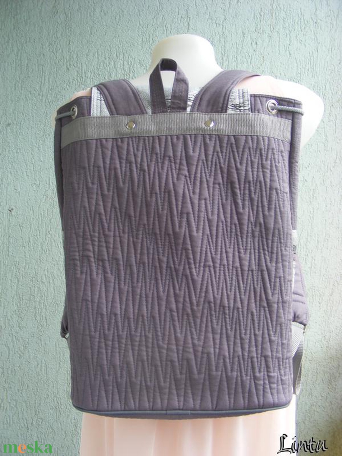 Város utcai textil hátizsák  - táska & tok - hátizsák - hátizsák - Meska.hu