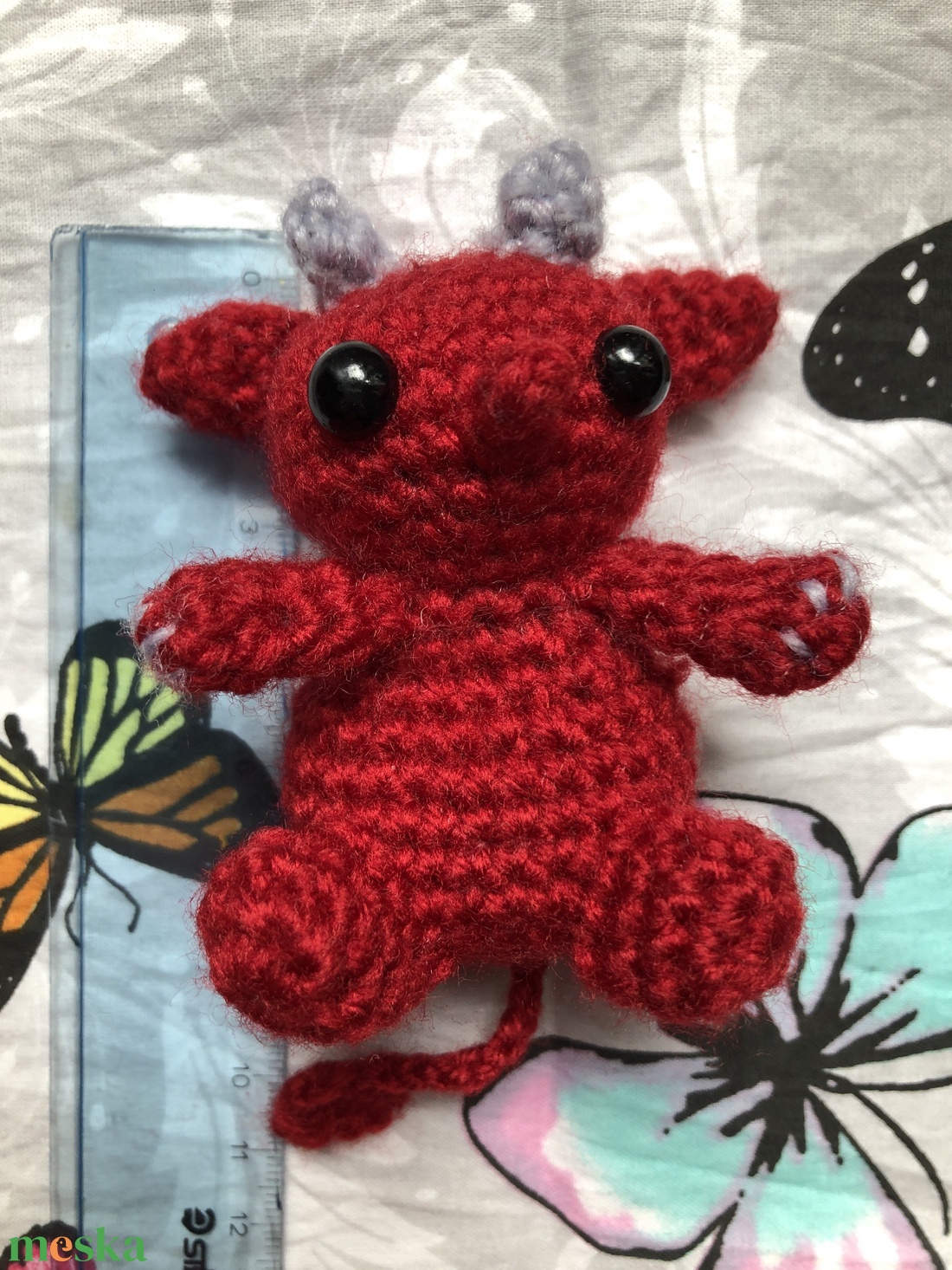Amigurumi ördög - játék & sport - plüssállat & játékfigura - más figura - Meska.hu