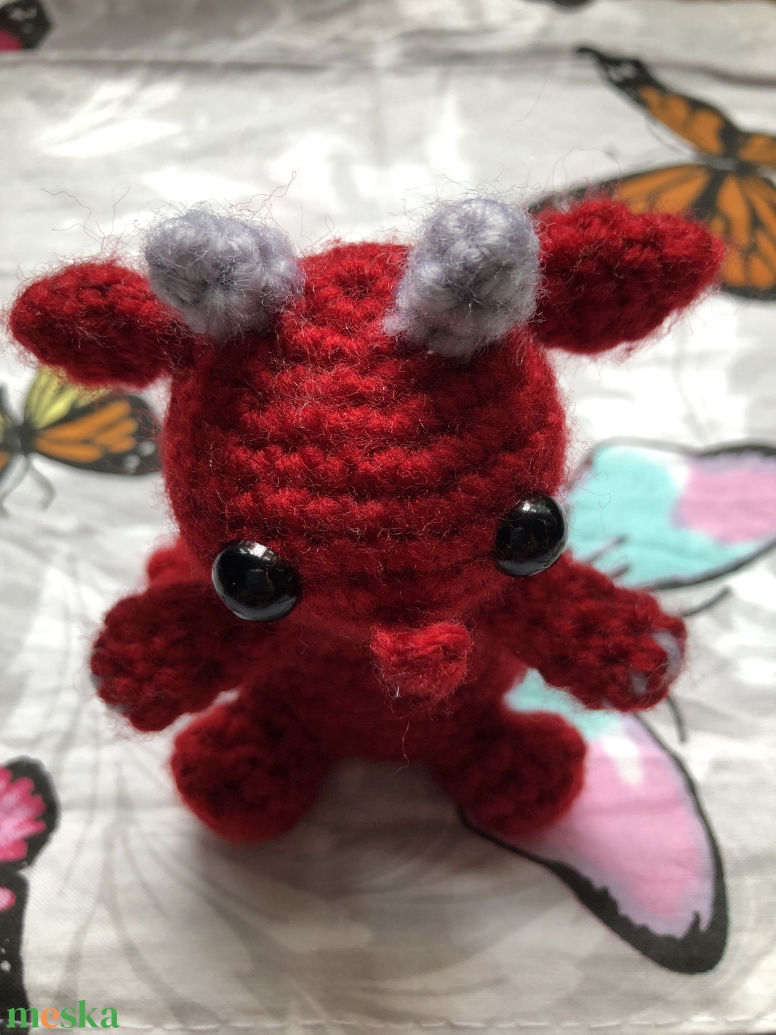 Amigurumi ördög - játék & sport - plüssállat & játékfigura - más figura - Meska.hu