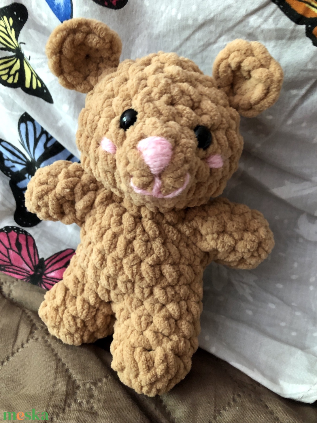 Horgolt amigurumi maci - játék & sport - plüssállat & játékfigura - maci - Meska.hu