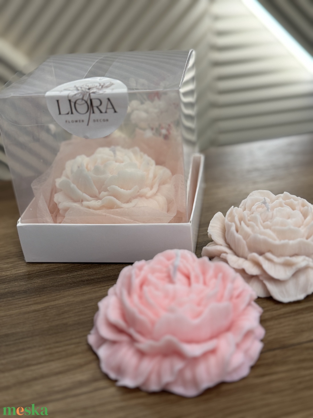 Bazsarózsa illatgyertya  - otthon & életmód - gyertya, illat, aroma - gyertya - Meska.hu