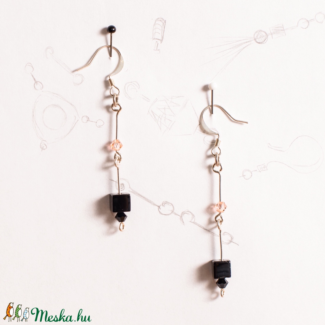 Swarovski Kristály Fülbevaló - ékszer - fülbevaló - lógó fülbevaló - Meska.hu Swarovski Kristály Fülbevaló - ékszer - fülbevaló - lógó fülbevaló - Meska.hu