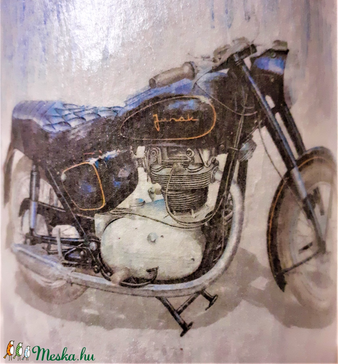 Festett Retro szódásüveg, motor - otthon & életmód - dekoráció - dísztárgy - Meska.hu Festett Retro szódásüveg, motor - otthon & életmód - dekoráció - dísztárgy - Meska.hu