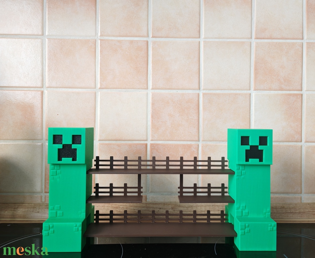 Minecraft kinderjoy figura tartó - otthon & életmód - dekoráció - asztal és polc dekoráció - dekorációs tál, tartó - Meska.hu