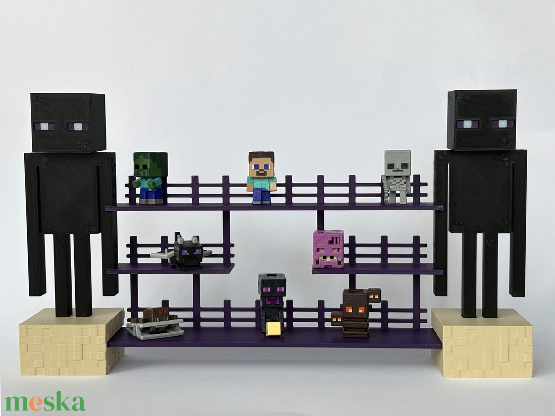 Minecraft kinderjoy figura tartó V2 - otthon & életmód - dekoráció - asztal és polc dekoráció - dekorációs tál, tartó - Meska.hu