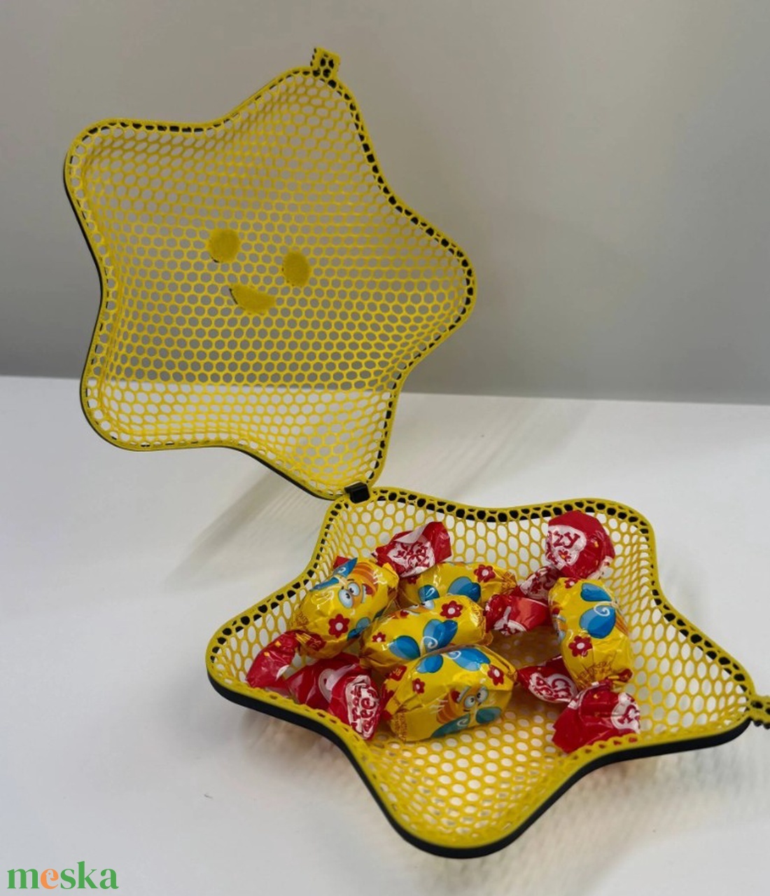 3D nyomtatott csillag fenyőfa dísz - karácsony - karácsonyi lakásdekoráció - karácsonyfadíszek - Meska.hu