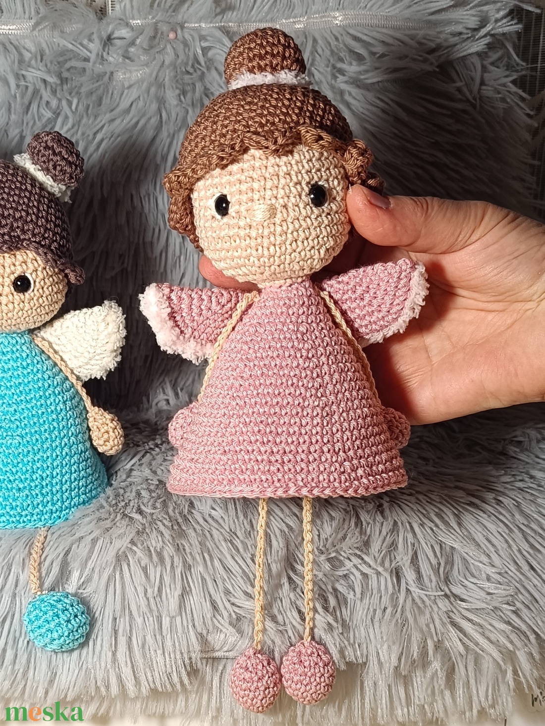Karácsonyi angyalka horgolt figura - amigurumi horgolt figurák - játék & sport - plüssállat & játékfigura - más figura - Meska.hu Karácsonyi angyalka horgolt figura - amigurumi horgolt figurák - játék & sport - plüssállat & játékfigura - más figura - Meska.hu
