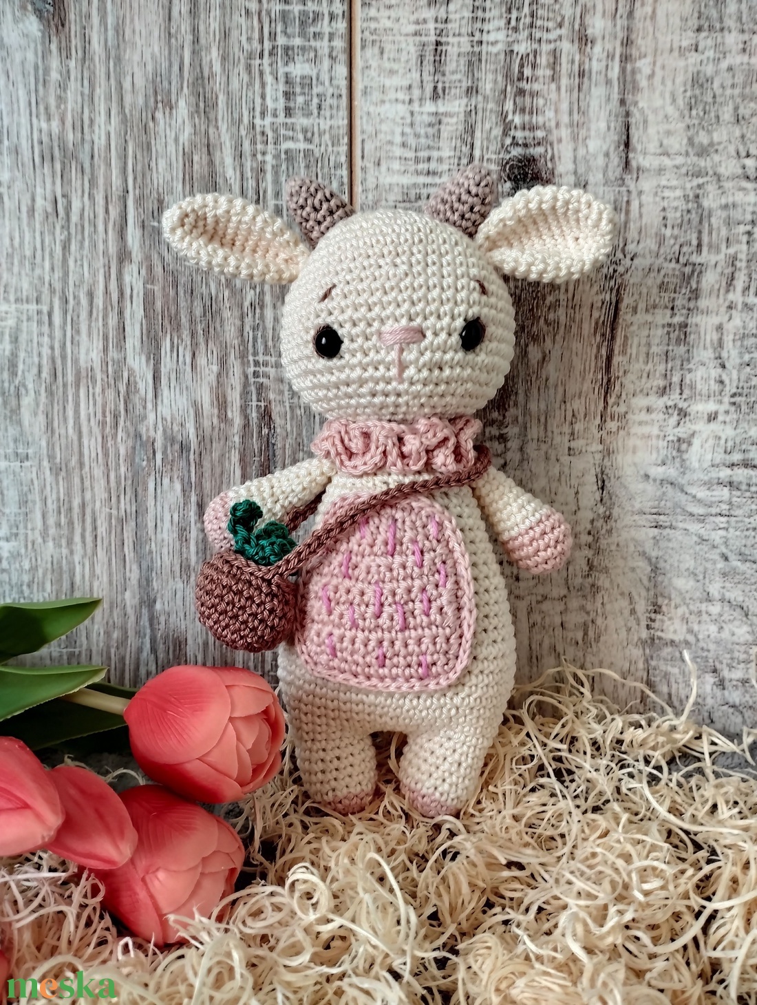 Horgolt kecskegida - amigurumi horgolt figurák - játék & sport - plüssállat & játékfigura - nyuszi - Meska.hu Horgolt kecskegida - amigurumi horgolt figurák - játék & sport - plüssállat & játékfigura - nyuszi - Meska.hu