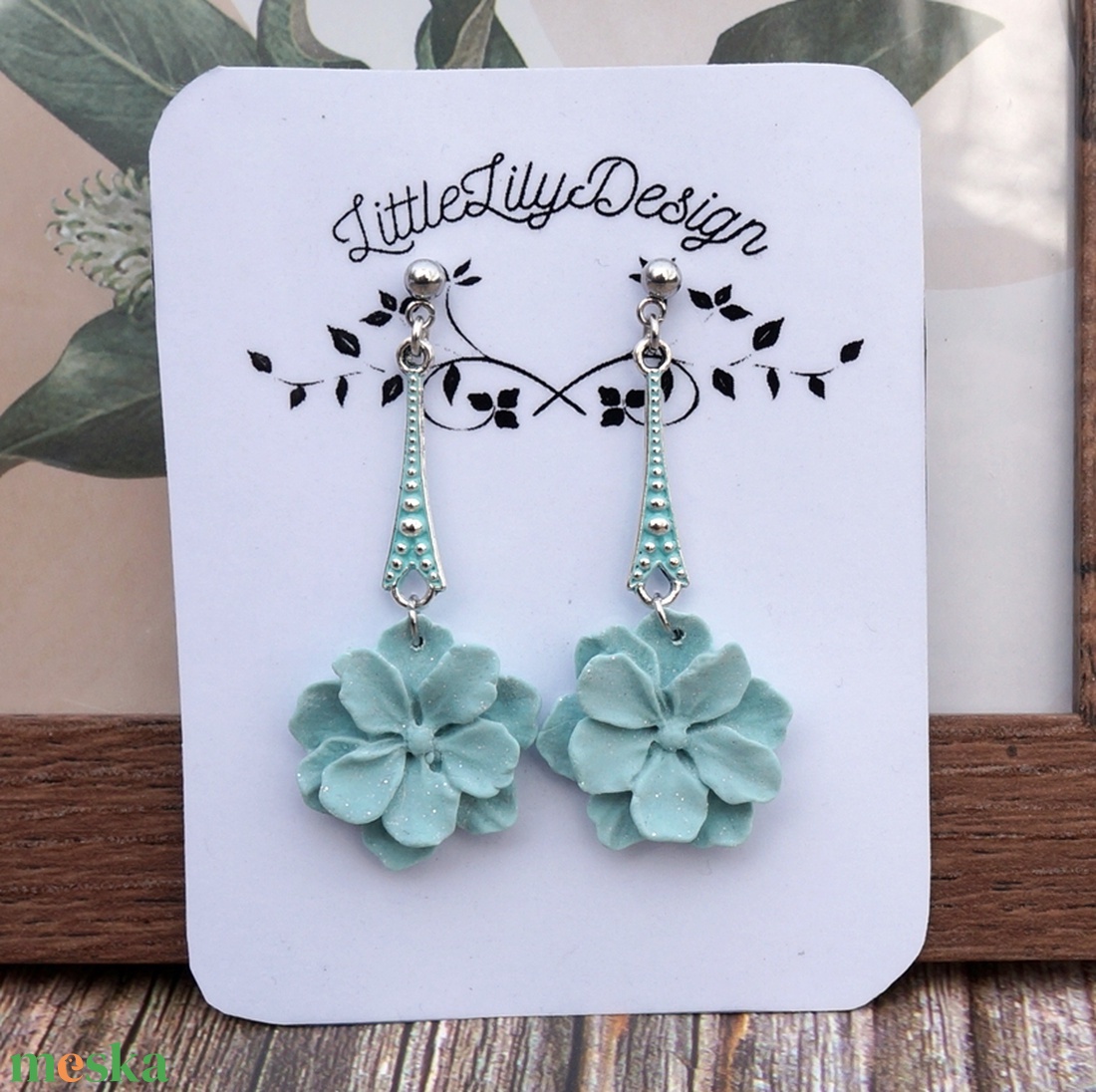 Cseresznyevirág fülbevaló  - ékszer - fülbevaló - lógó fülbevaló - Meska.hu Cseresznyevirág fülbevaló  - ékszer - fülbevaló - lógó fülbevaló - Meska.hu