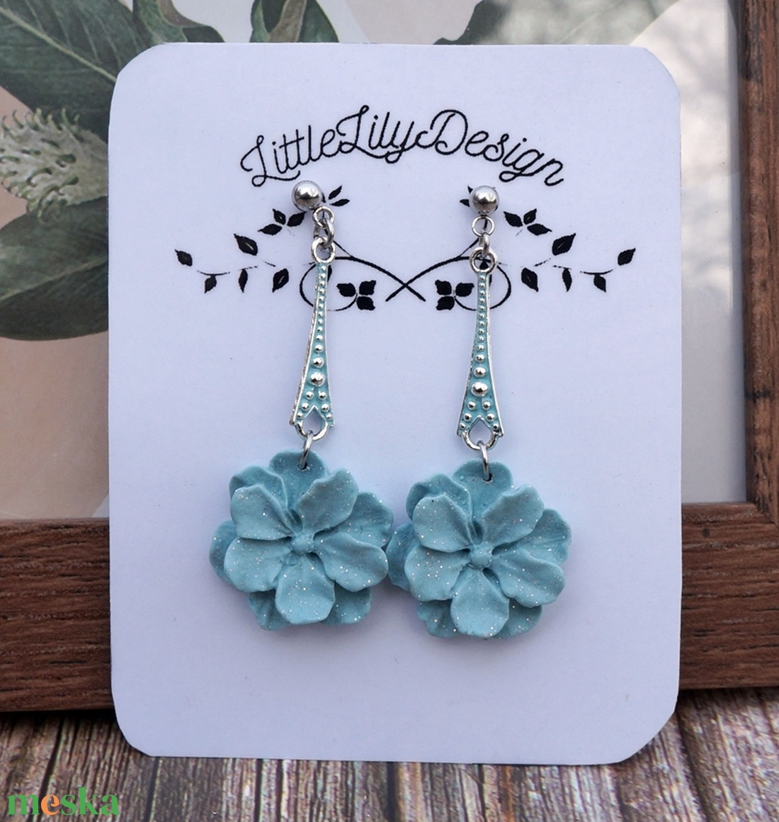 Cseresznyevirág fülbevaló  - ékszer - fülbevaló - lógó fülbevaló - Meska.hu Cseresznyevirág fülbevaló  - ékszer - fülbevaló - lógó fülbevaló - Meska.hu