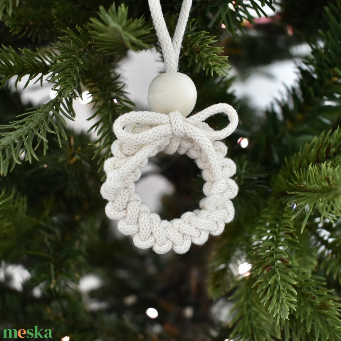 Masnis karácsonyfadísz - karácsony - karácsonyi lakásdekoráció - karácsonyfadíszek - Meska.hu