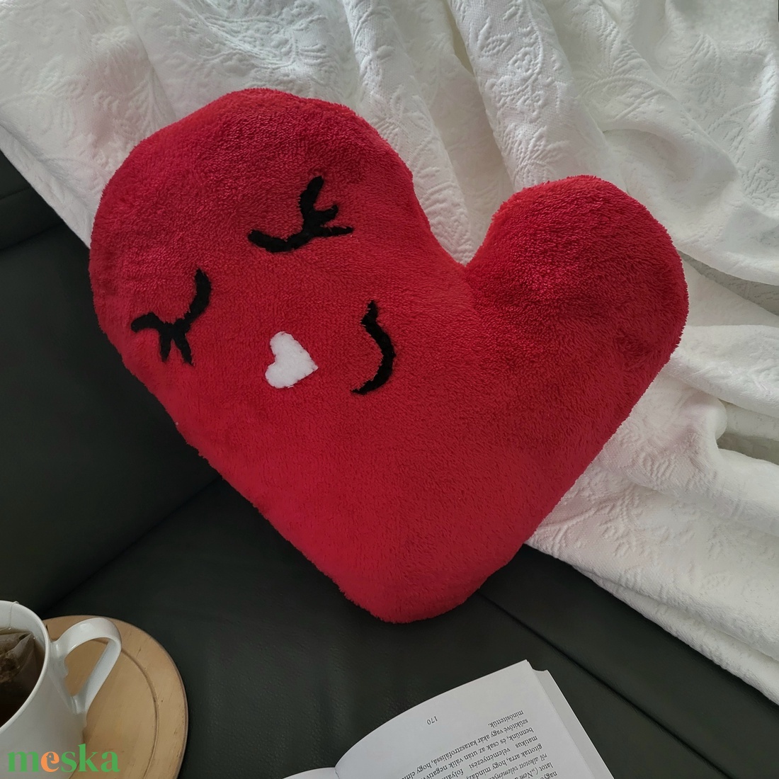 Valentín szívpárna, felirattal is kerheted - otthon & életmód - lakástextil - párna & párnahuzat - Meska.hu Valentín szívpárna, felirattal is kerheted - otthon & életmód - lakástextil - párna & párnahuzat - Meska.hu