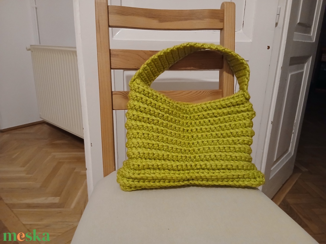 Horgolt válltáska - táska & tok - kézitáska & válltáska - kézitáska - Meska.hu