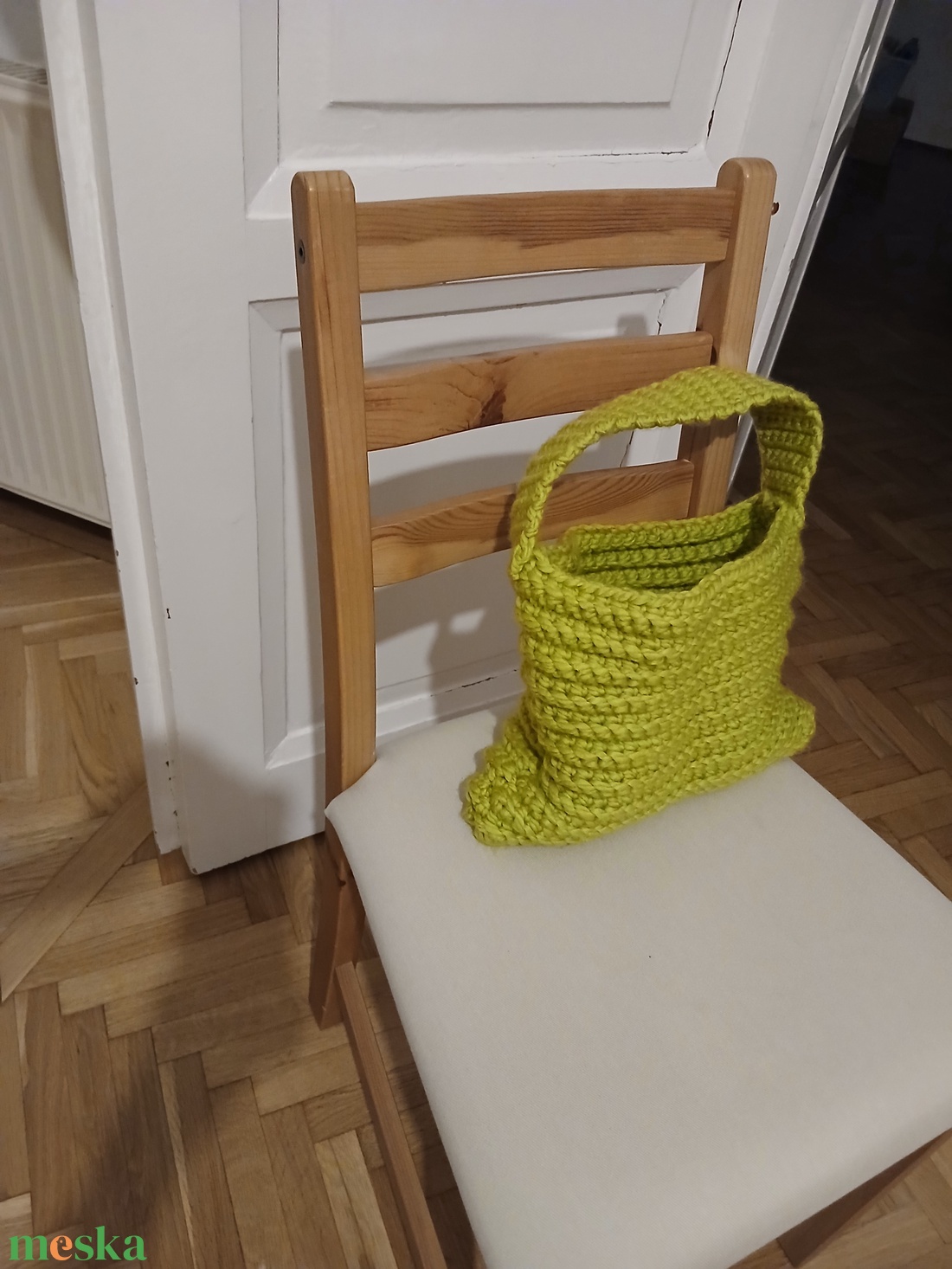 Horgolt válltáska - táska & tok - kézitáska & válltáska - kézitáska - Meska.hu