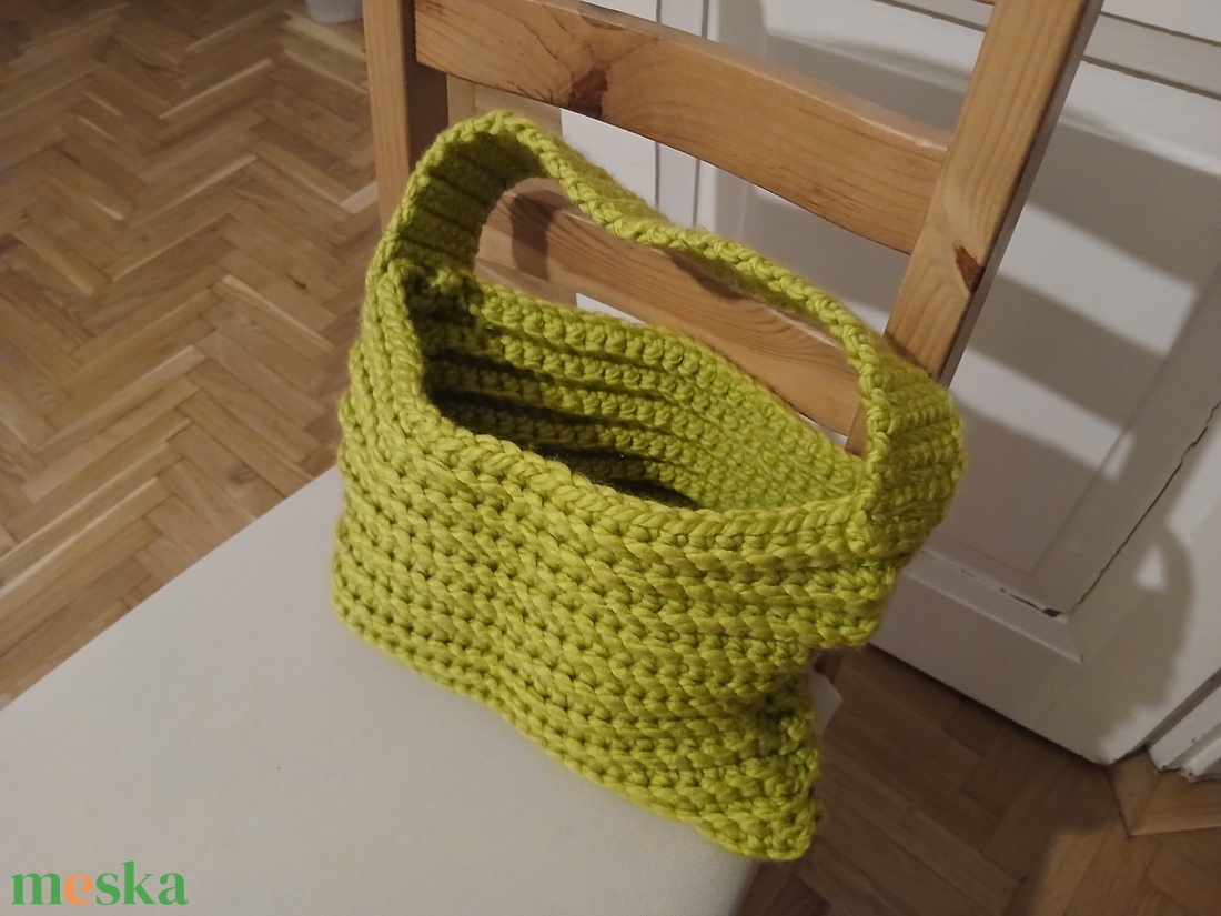 Horgolt válltáska - táska & tok - kézitáska & válltáska - kézitáska - Meska.hu