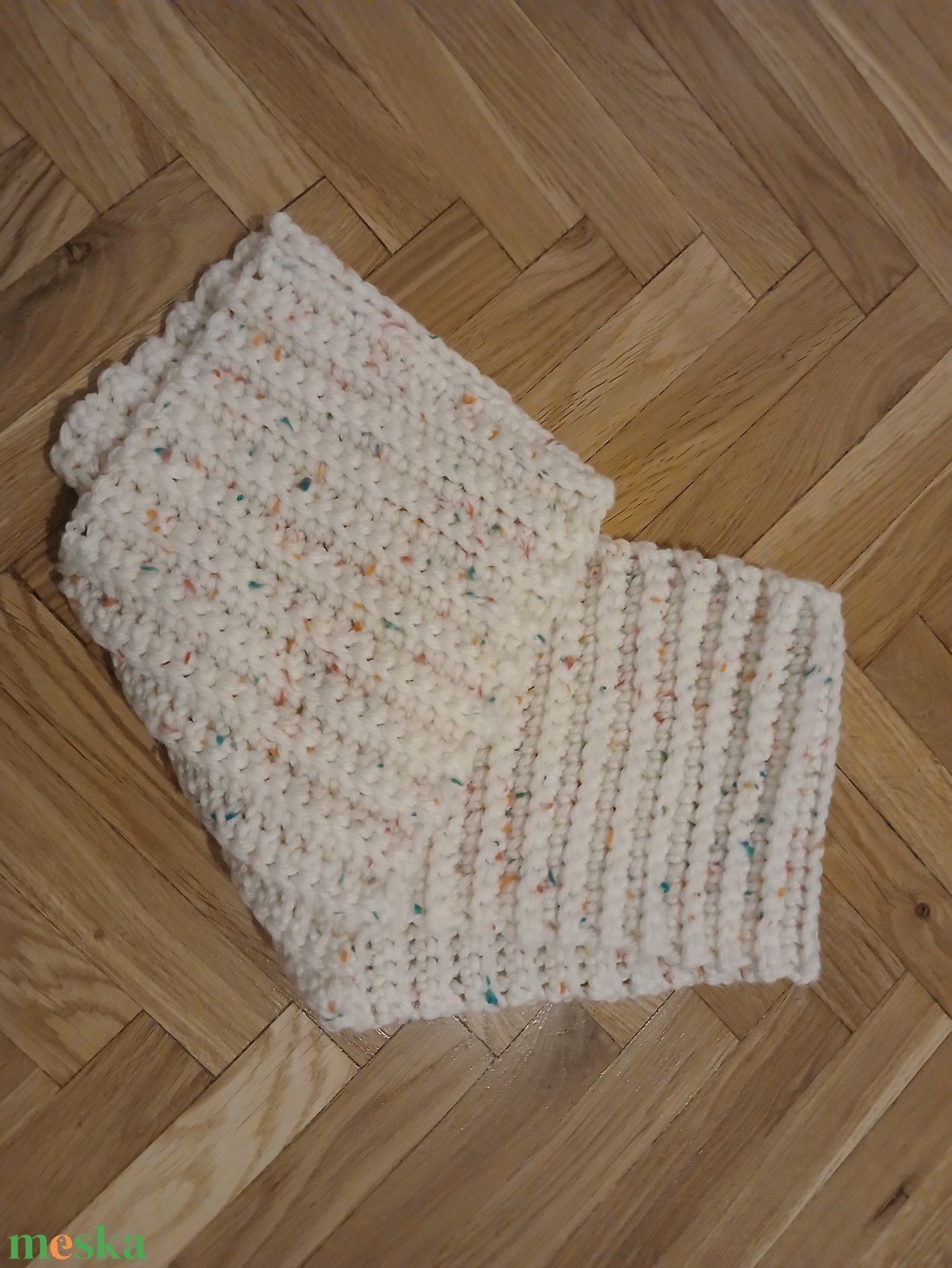 Horgolt, vastag körsál - ruha & divat - sál, sapka, kendő - sál - Meska.hu