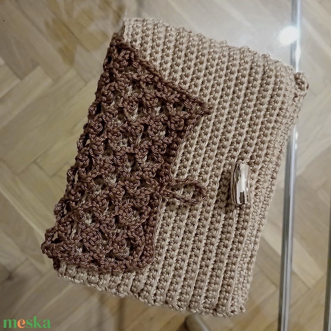 Horgolt pénztárca - táska & tok - pénztárca & más tok - pénztárca - női pénztárca - Meska.hu