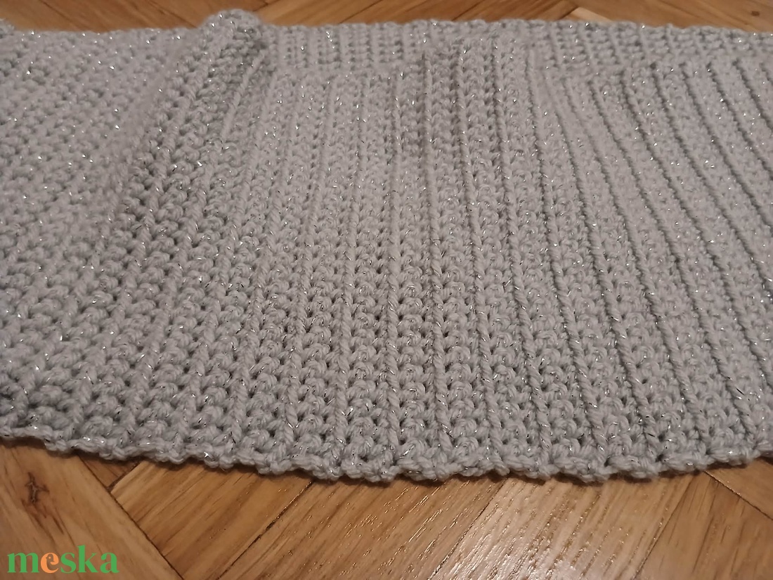 Horgolt sál- fülmelegítő szett - ruha & divat - sál, sapka, kendő - sapka & sál szett - Meska.hu