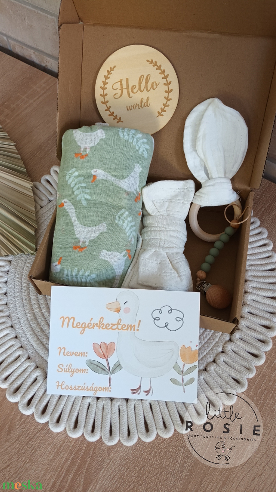 Libás-masnis babalátogató ajándékcsomag - játék & sport - babalátogató ajándékcsomag - Meska.hu