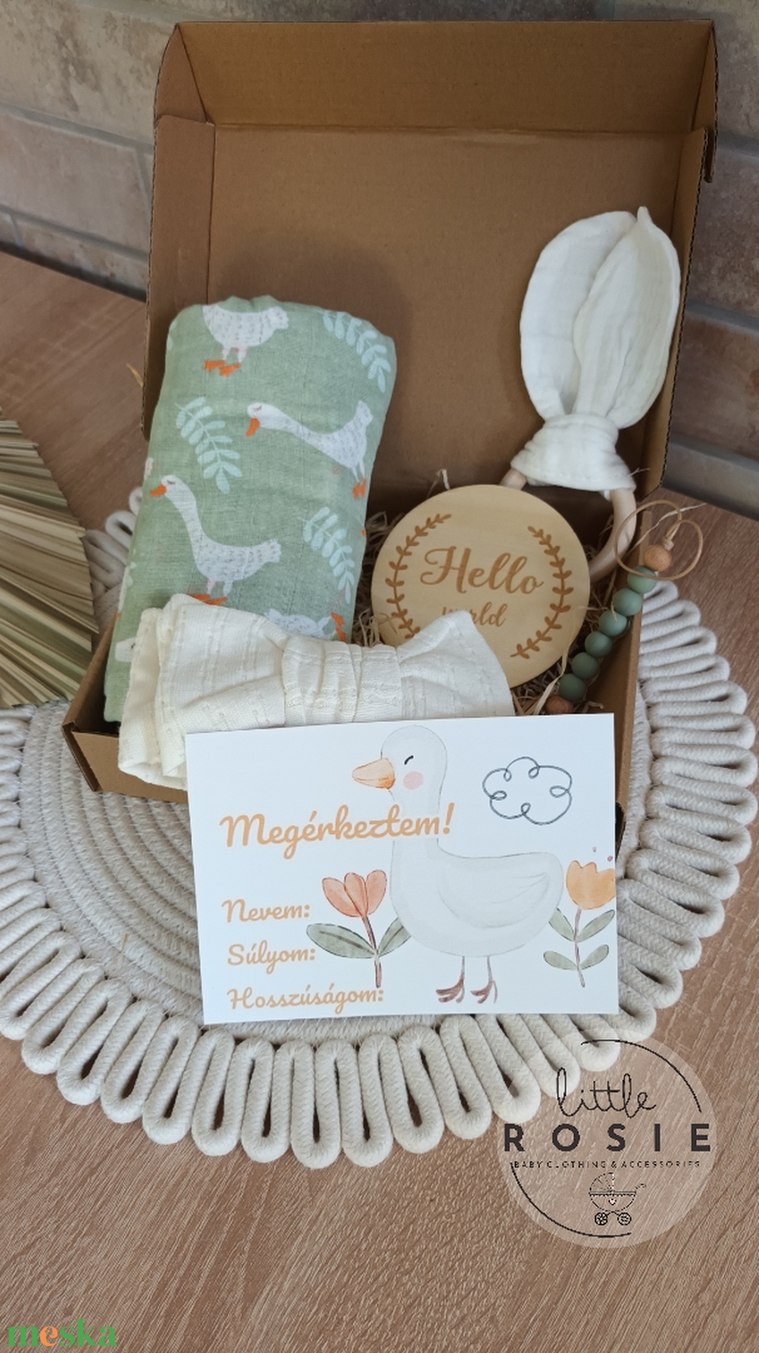 Libás-masnis babalátogató ajándékcsomag - játék & sport - babalátogató ajándékcsomag - Meska.hu