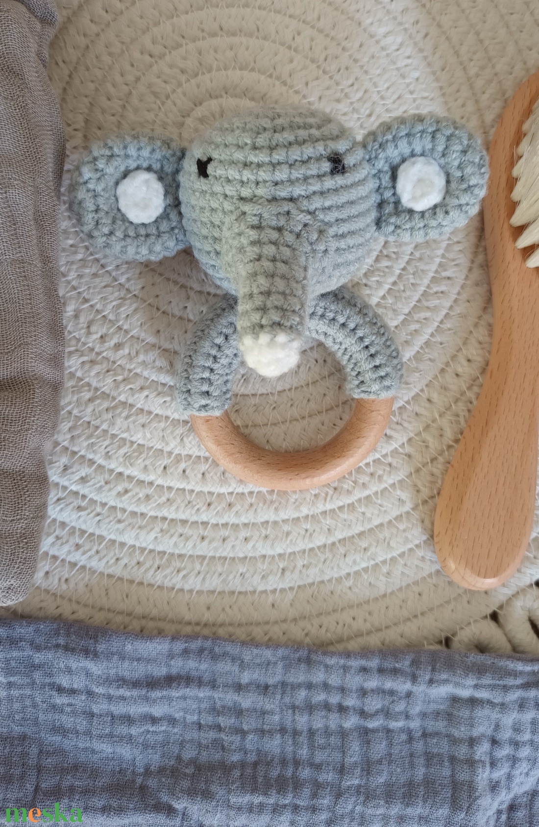 Elefántos babaváró ajándékcsomag - játék & sport - babalátogató ajándékcsomag - Meska.hu