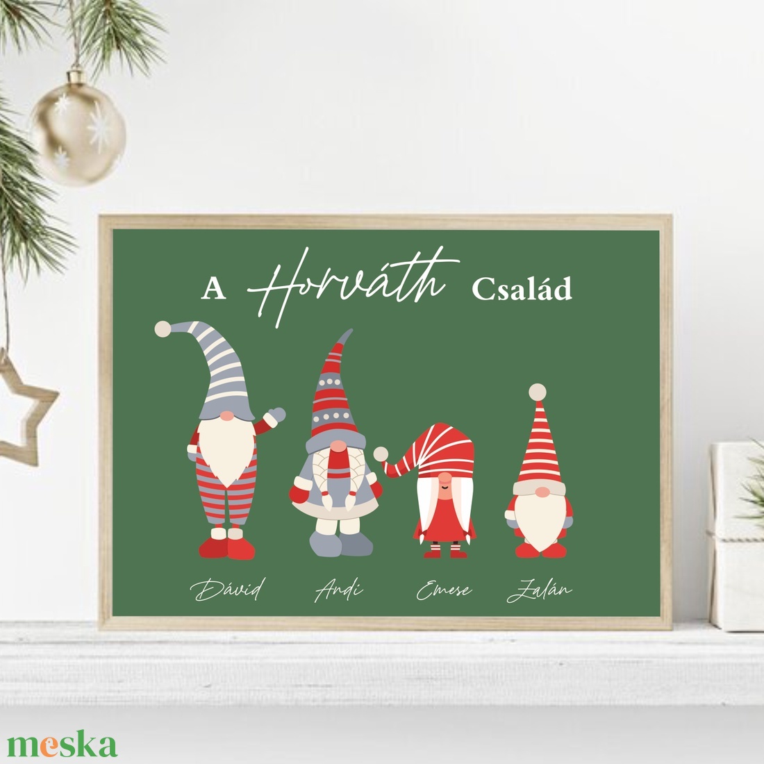 Egyedi manós családi kép/poszter - A4 - művészet - grafika & illusztráció - digitális - Meska.hu Egyedi manós családi kép/poszter - A4 - művészet - grafika & illusztráció - digitális - Meska.hu