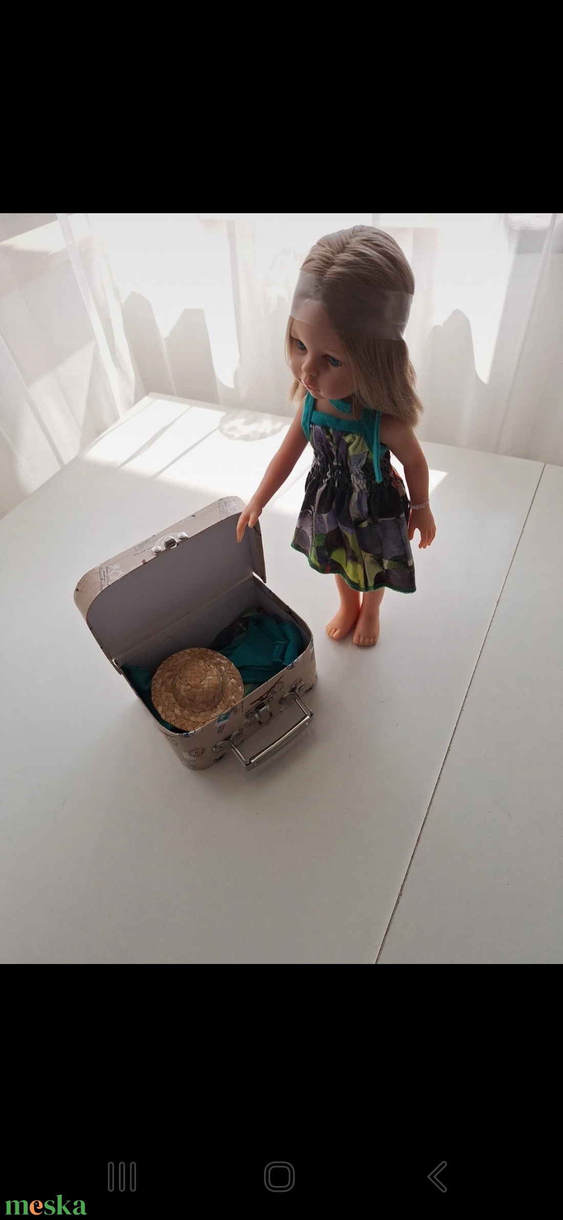 Utazó Paola Reina baba - játék & sport - baba & babaház - babaruha, babakellék - Meska.hu