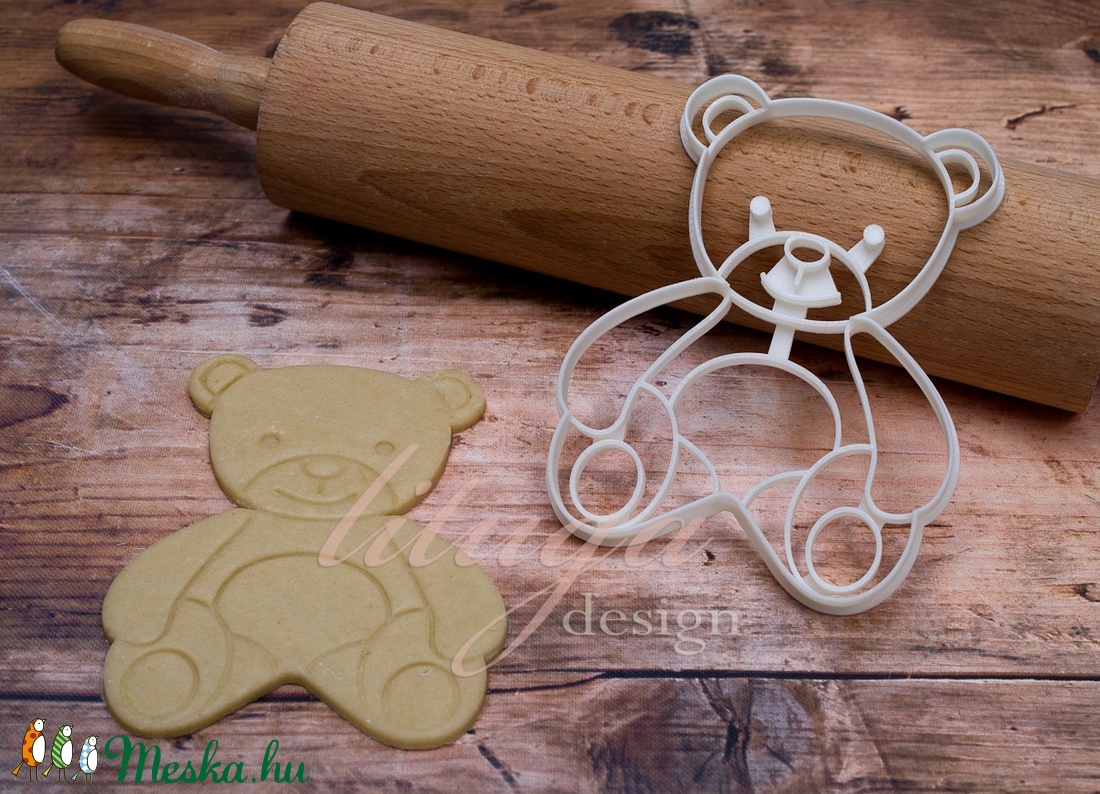 Teddy mackó süteménykiszúró forma - Medve, Mackó, Medvebocs süteménykiszúró forma - otthon & lakás - konyhafelszerelés - sütikiszúró - Meska.hu Teddy mackó süteménykiszúró forma - Medve, Mackó, Medvebocs süteménykiszúró forma - otthon & lakás - konyhafelszerelés - sütikiszúró - Meska.hu