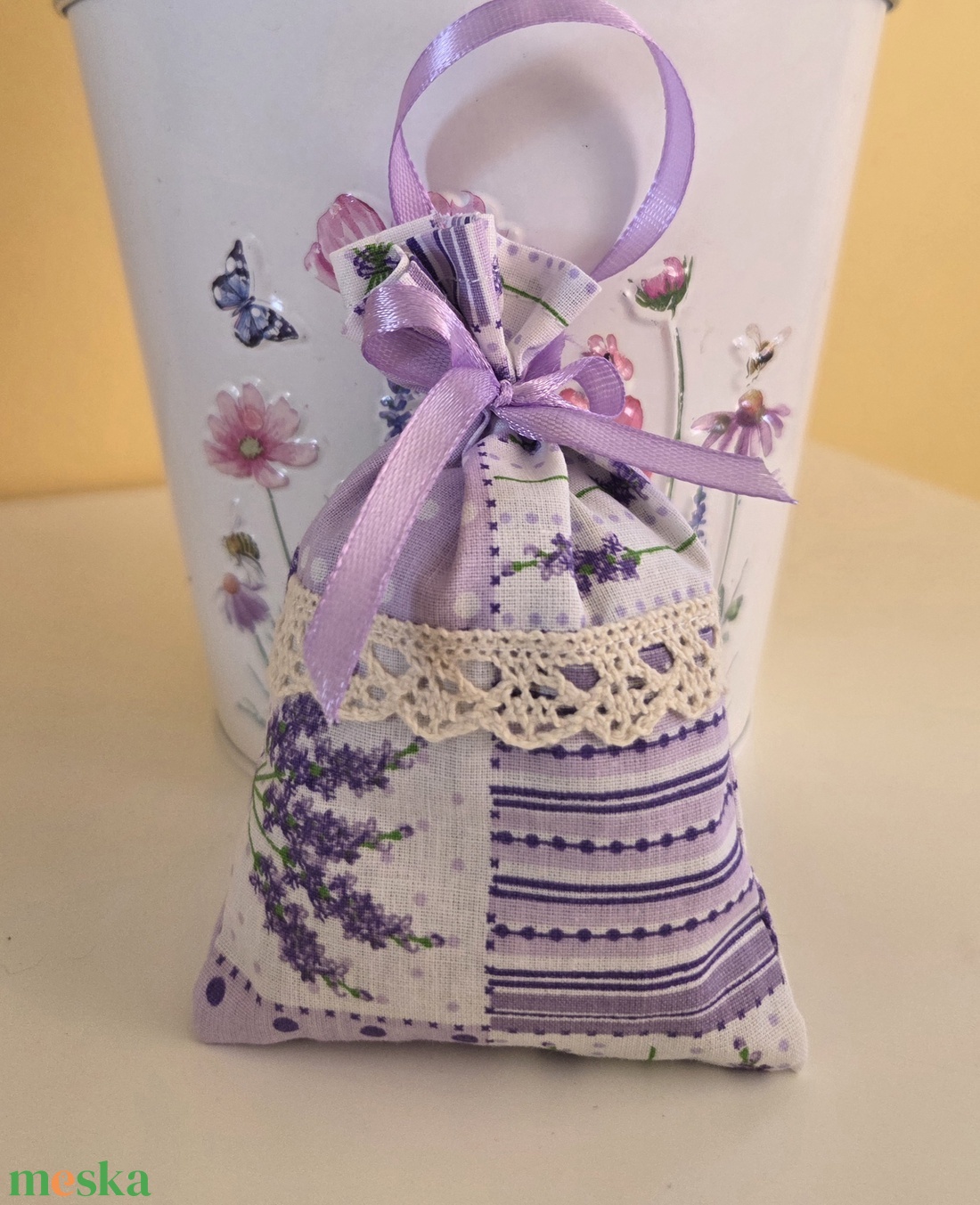 Illatos textil levendula zsák - otthon & életmód - gyertya, illat, aroma - illatzsák - Meska.hu