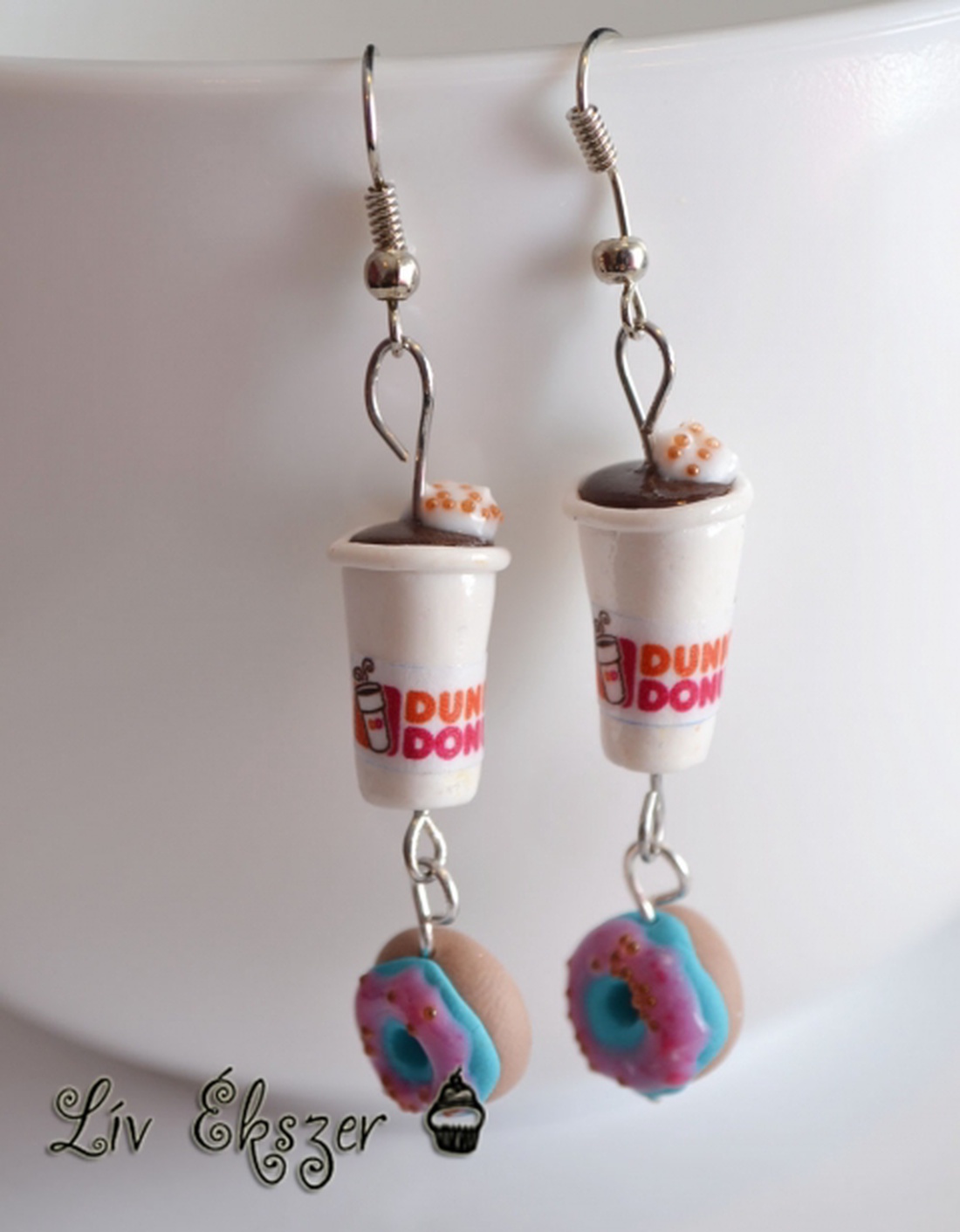 Dunkin' donuts fánkos füles cukormázzal -  - Meska.hu
