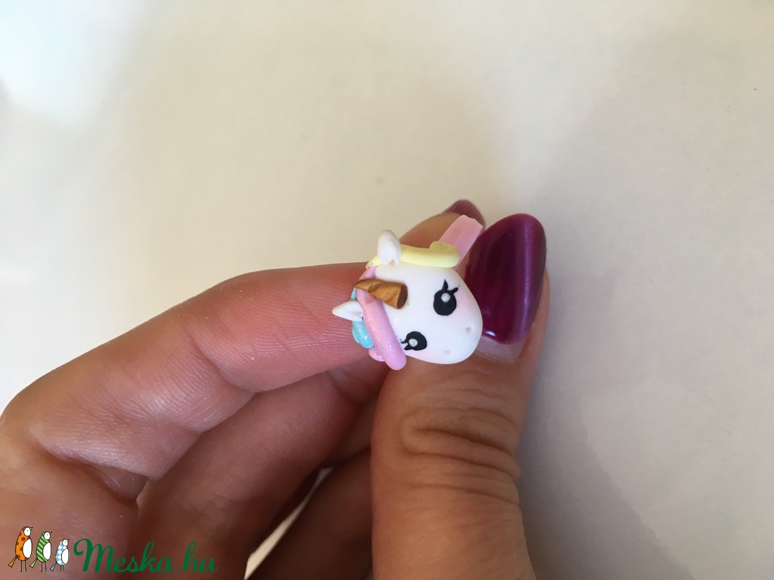 Pille Unikornis gyűrű -  - Meska.hu