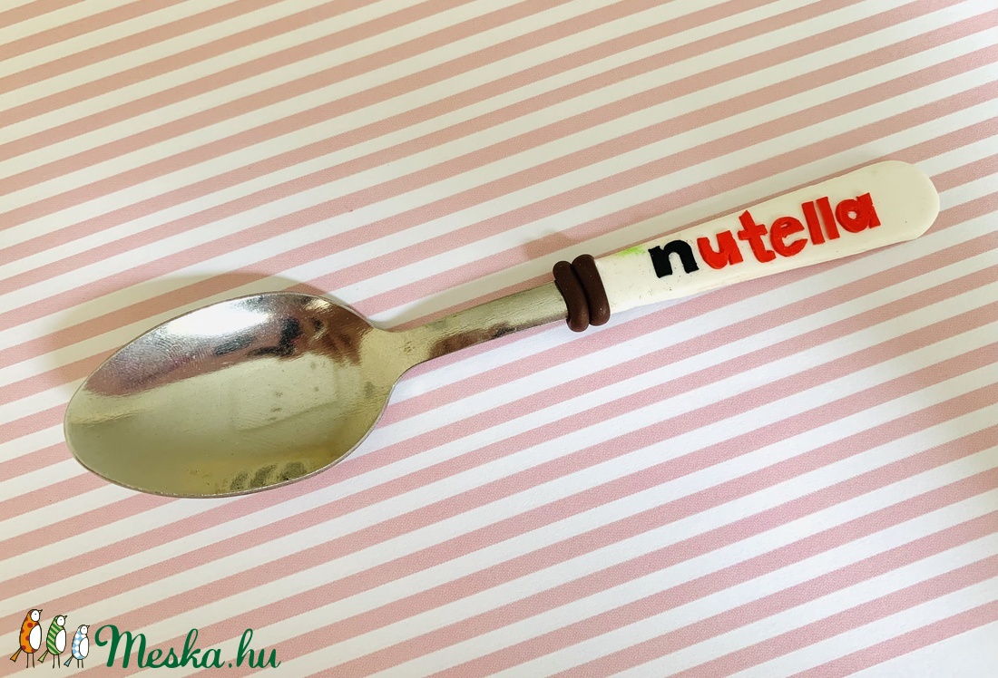 Nutella kanál - otthon & életmód - konyhafelszerelés, tálalás - Meska.hu