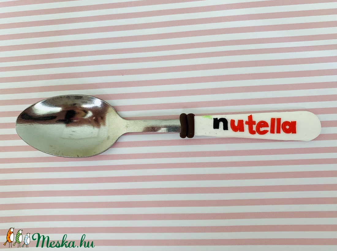 Nutella kanál - otthon & életmód - konyhafelszerelés, tálalás - Meska.hu