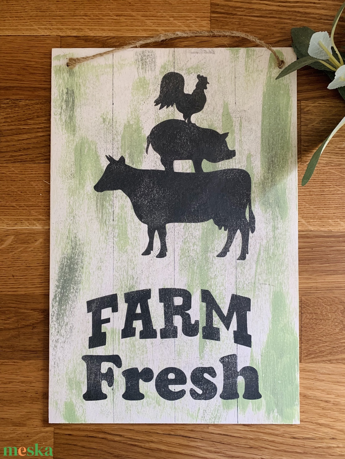 Farm Fresh - Farmhouse tábla - otthon & életmód - dekoráció - fali és függő dekoráció - falra akasztható dekor - Meska.hu Farm Fresh - Farmhouse tábla - otthon & életmód - dekoráció - fali és függő dekoráció - falra akasztható dekor - Meska.hu