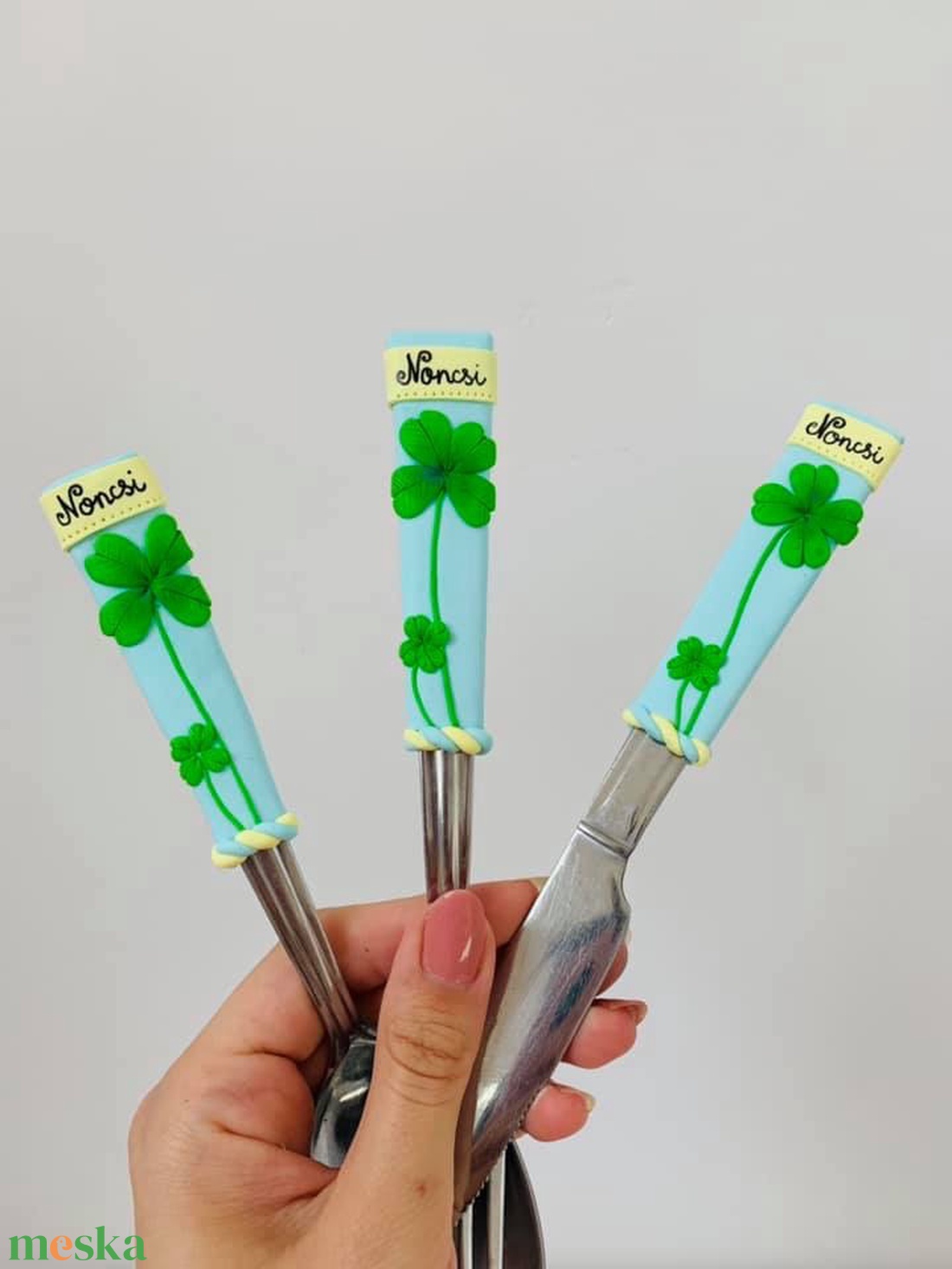 Egyedi teáskanál  - otthon & életmód - konyhafelszerelés, tálalás - tálalás - kanál & villa - Meska.hu