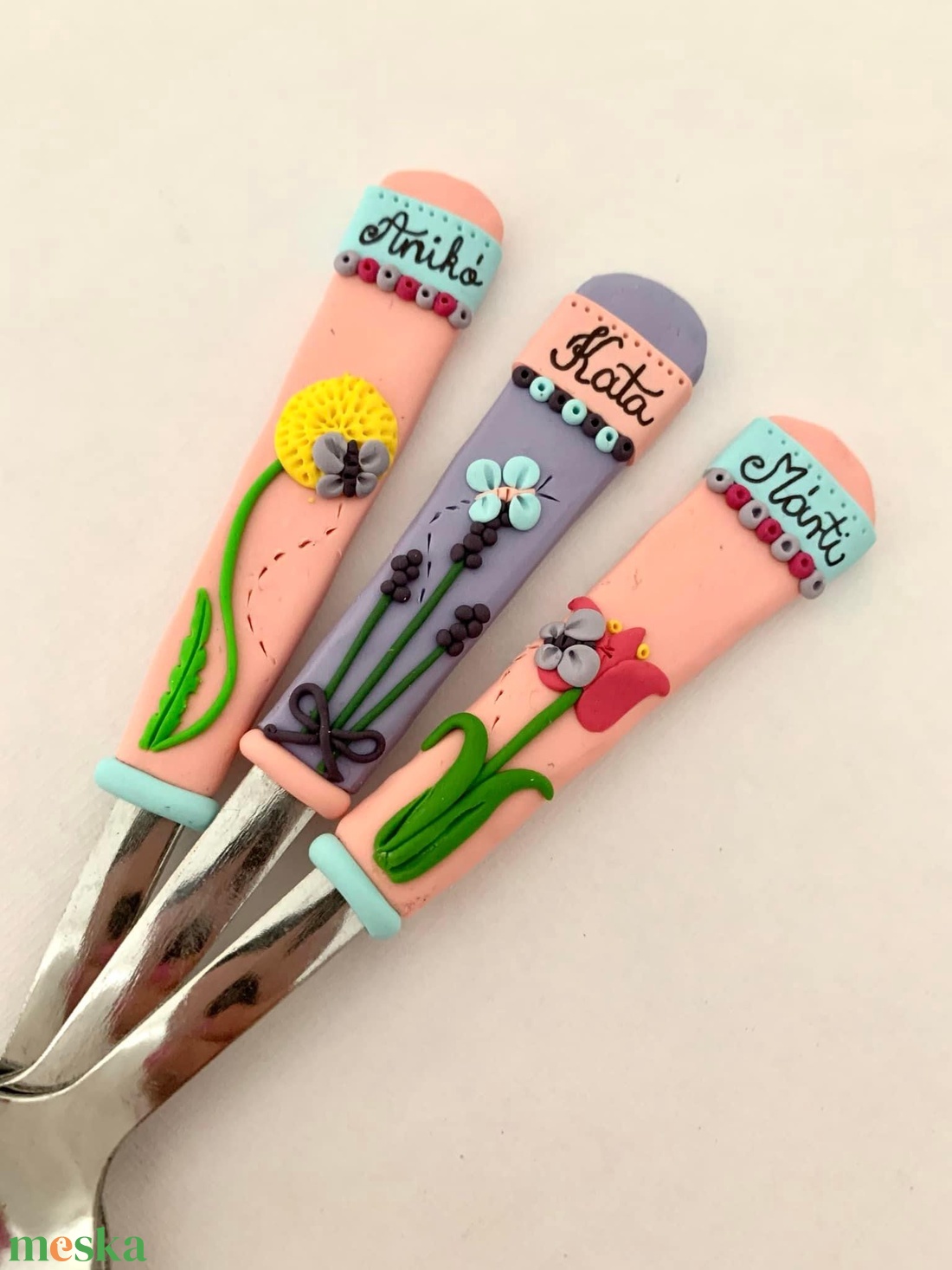 Egyedi teáskanál  - otthon & életmód - konyhafelszerelés, tálalás - tálalás - kanál & villa - Meska.hu