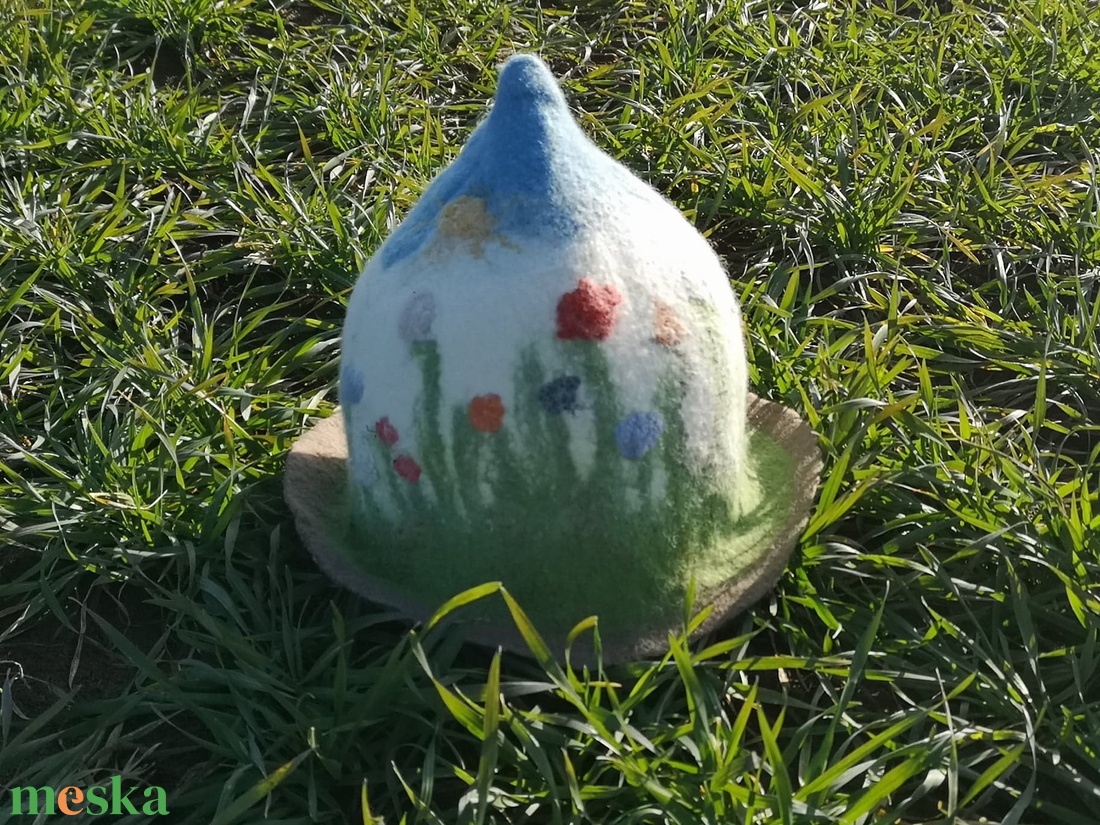 Virágoskert szaunasapka, nemez sapka, szaunakalap, nemez kalap - ruha & divat - sál, sapka, kendő - sapka - Meska.hu Virágoskert szaunasapka, nemez sapka, szaunakalap, nemez kalap - ruha & divat - sál, sapka, kendő - sapka - Meska.hu