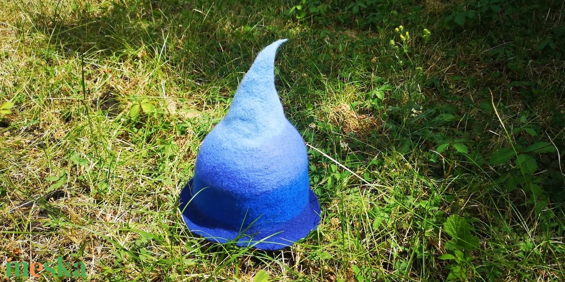 Négy-kék szaunasapka, manósapka, nemezsapka - ruha & divat - sál, sapka, kendő - sapka - Meska.hu Négy-kék szaunasapka, manósapka, nemezsapka - ruha & divat - sál, sapka, kendő - sapka - Meska.hu