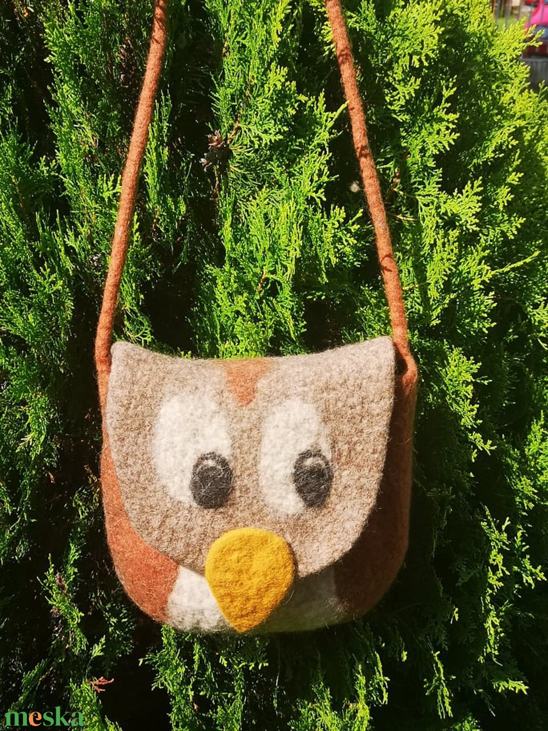 Baglyos nagy nemeztáska  - táska & tok - kézitáska & válltáska - válltáska - Meska.hu Baglyos nagy nemeztáska  - táska & tok - kézitáska & válltáska - válltáska - Meska.hu