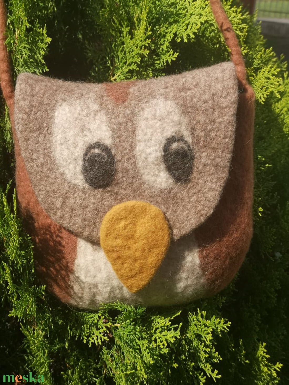 Baglyos nagy nemeztáska  - táska & tok - kézitáska & válltáska - válltáska - Meska.hu Baglyos nagy nemeztáska  - táska & tok - kézitáska & válltáska - válltáska - Meska.hu