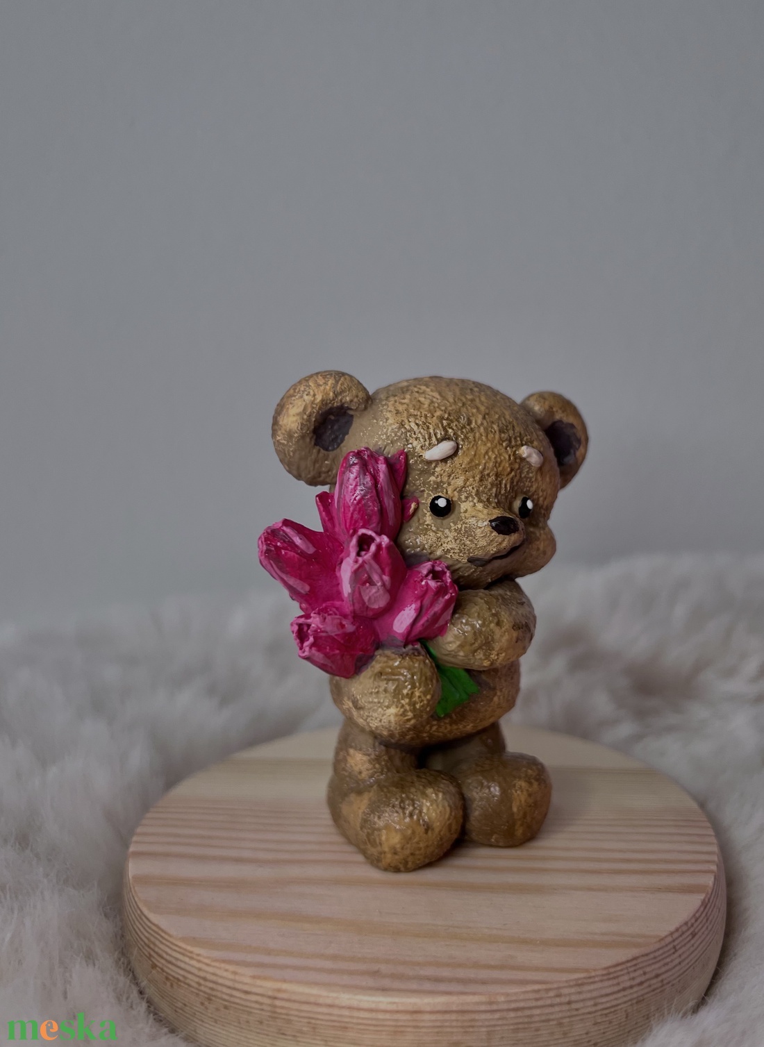 Macis-csokros gipszfigura - kellékek & szerszámok - dekorációs kellékek - figurák - Meska.hu