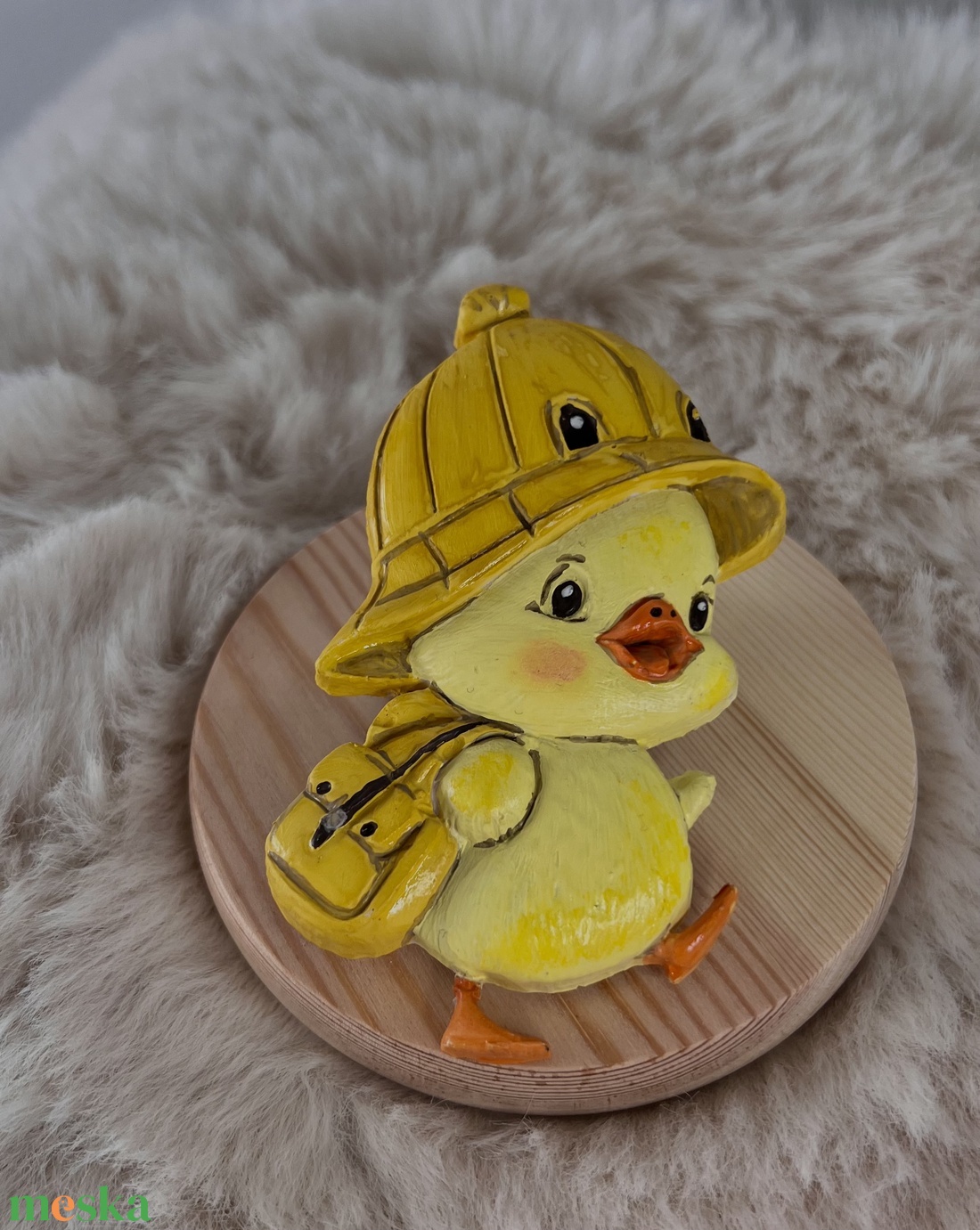 Kiscsibés gipszfigura - kellékek & szerszámok - dekorációs kellékek - figurák - Meska.hu