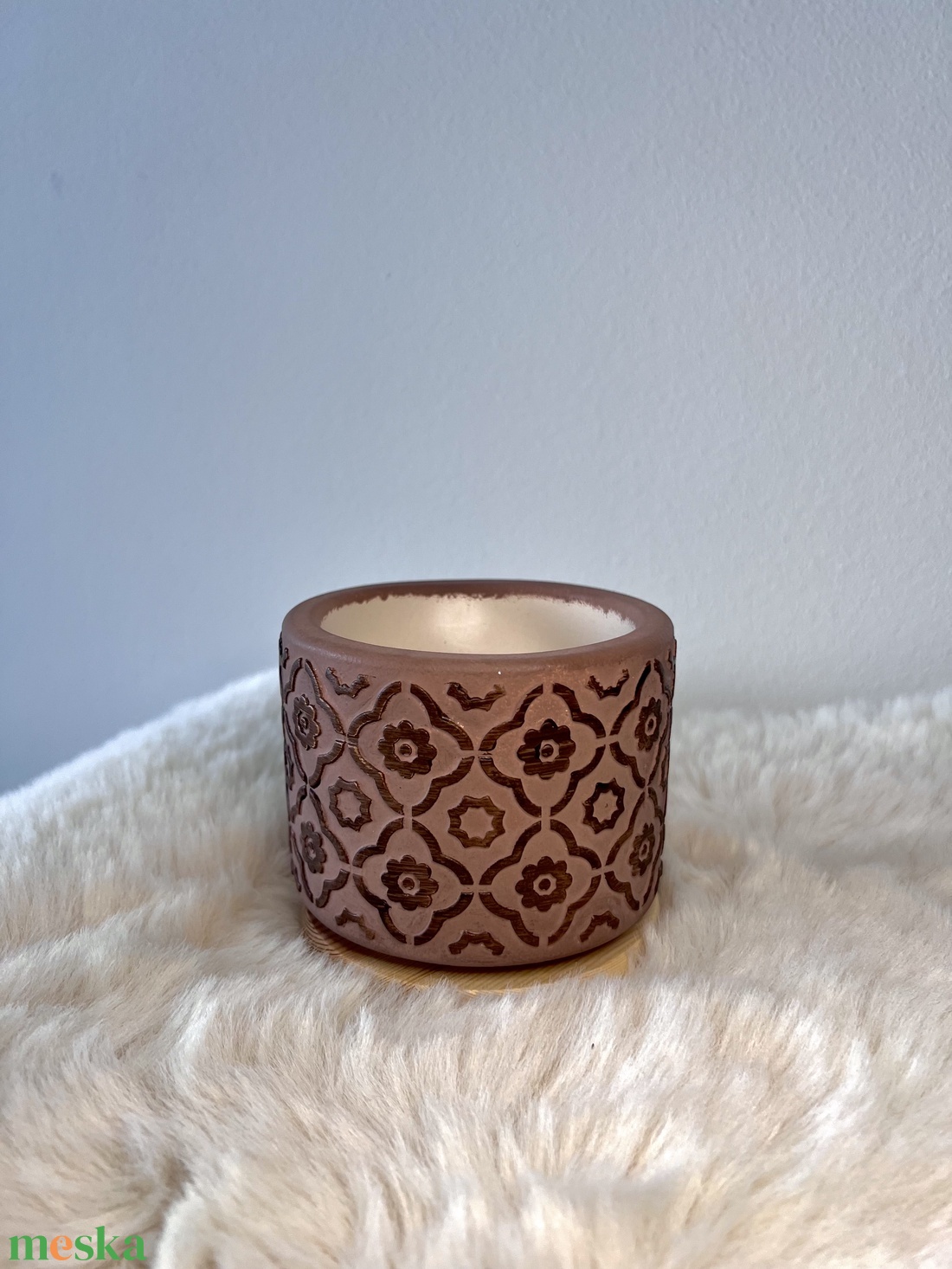 Mintás kaspó - otthon & életmód - virágdekoráció - virágtartó - kaspó - Meska.hu