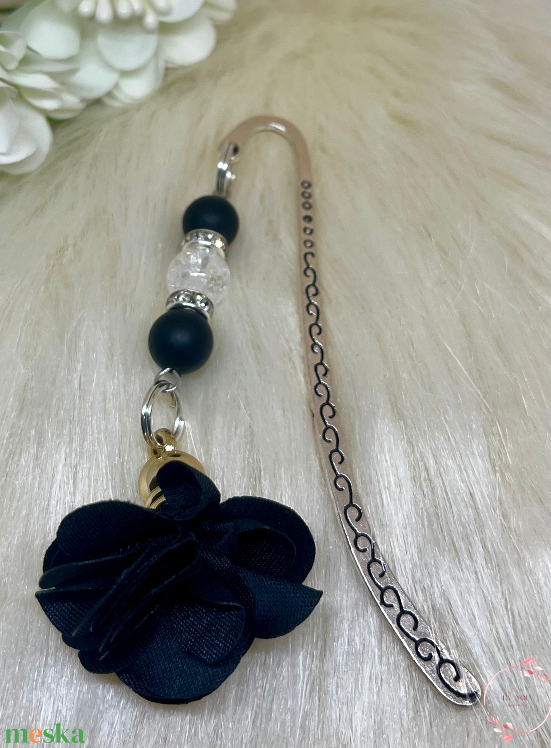 Ónix-Hegyikristály ásványkönyvjelző - könyv & zene - könyvjelző - Meska.hu